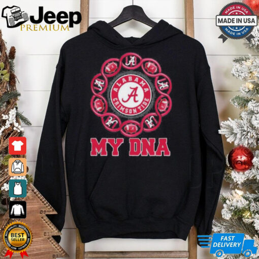 Official Alabama Crimson Tide My DNA Shirt