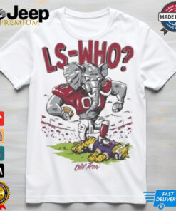 Official Alabama LS Who Football Shirt