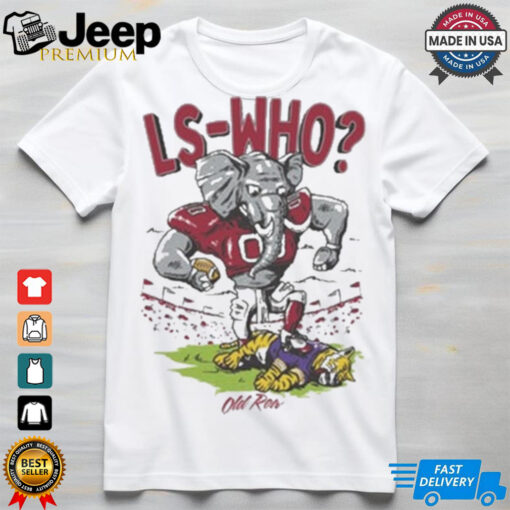 Official Alabama LS Who Football Shirt