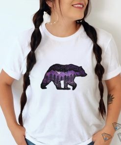 Official Alaskan Bear With Lake & Mountain Souvenir Shirt