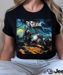 Official Album Mean Streets By Riot V From New York Release On May 10th 2024 Poster Shirt