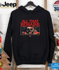 Official All That Remains Blood And Stone shirt featuring a bold design inspired by the band's album 