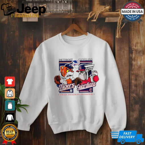 Official American League Divisional Detroit Tigers vs Cleveland Guardians shirt