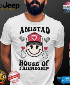 Official Amistad house of friendship friendly school spirit kids T shirt