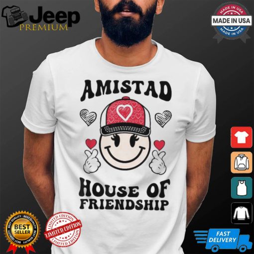 Official Amistad house of friendship friendly school spirit kids T shirt