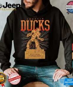 Official Anaheim Ducks Wild Wing The Conqueror Shirt