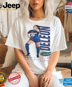 Official Anna DeLeon Florida Gator #20 Signature Graphic t shirt