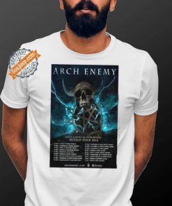 Official Arch Enemy Mexico Tour November & December 2024 Poster Shirt