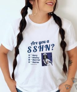 Official Are You A Sshn Sexy Slutty Horror Nurse Russia Fox T Shirt