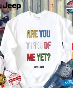 Official Are You Tired Me Yet Cavetown t shirt