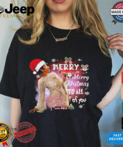 Official Aretha Franklin Merry Christmas To All Of You Shirt