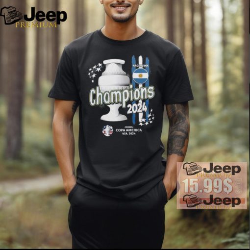 Official Argentina Copa America 2024 Campeones shirt