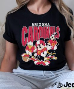 Official Arizona Cardinals Mickey Donald Duck And Goofy Football Team 2024 T shirt