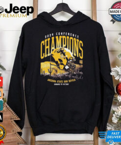Official Arizona State Sun Devils Onward To Victory 2024 Conference Champions Shirt
