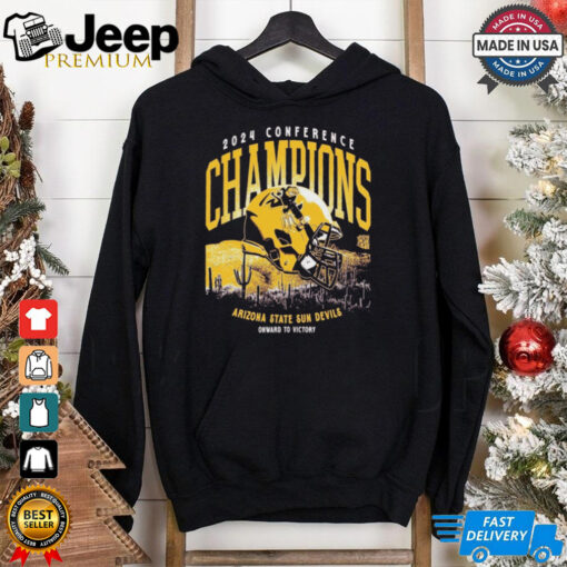 Official Arizona State Sun Devils Onward To Victory 2024 Conference Champions Shirt