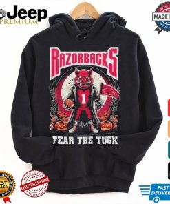 Official Arkansas Razorbacks Fear The Tusk Halloween Shirt