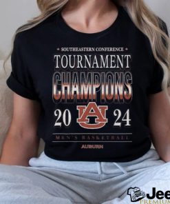 Official Auburn Tigers Men’s Basketball 2024 Southeastern Conference Tournament Champions Shirt