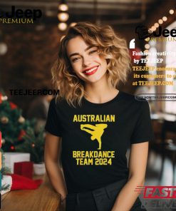 Official Australian breakdance team 2024 dance T shirt