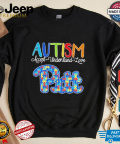 Official Autism Accept Understand Love Pittsburgh Panthers Shirt