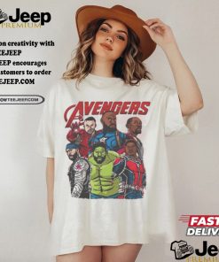 Official Avengers usa basketball T shirt