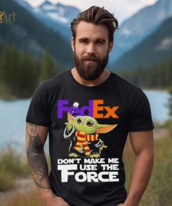 Official Baby Yoda FedEx don’t make me use the Force shirt