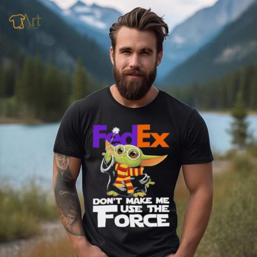 Official Baby Yoda FedEx don’t make me use the Force shirt