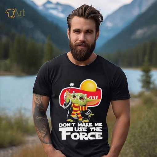 Official Baby Yoda FritoLay don’t make me use the Force shirt