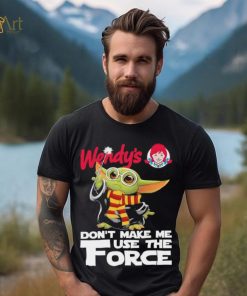Official Baby Yoda Wendy’s don’t make me use the Force shirt
