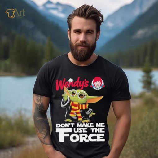 Official Baby Yoda Wendy’s don’t make me use the Force shirt