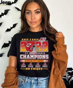 Official Back 2 Back AFC Conference Champions Kansas City Chiefs Go Chiefs Shirt