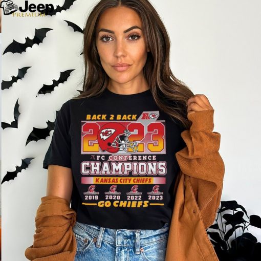 Official Back 2 Back AFC Conference Champions Kansas City Chiefs Go Chiefs Shirt