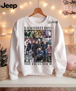 Official Backstreet Boys The Eras Tour photos t shirt