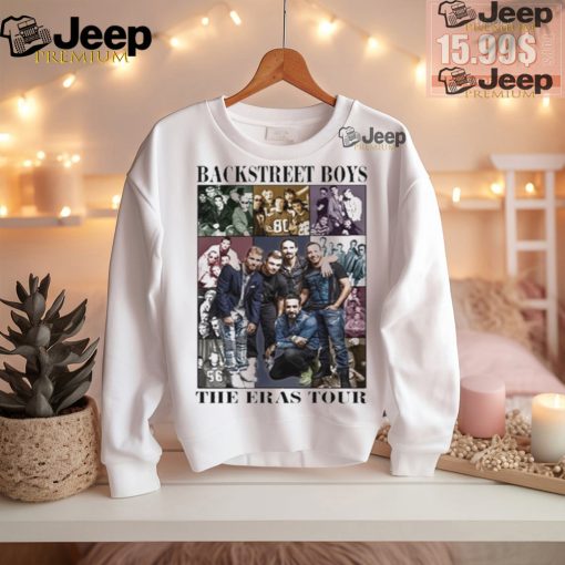 Official Backstreet Boys The Eras Tour photos t shirt