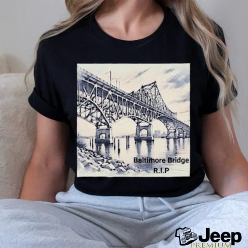 Official Baltimore Bridge RIP 2024 Shirt