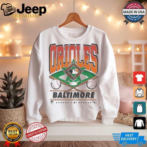 Official Baltimore Orioles White Straight Shot 47 Franklin Fashion Shirt