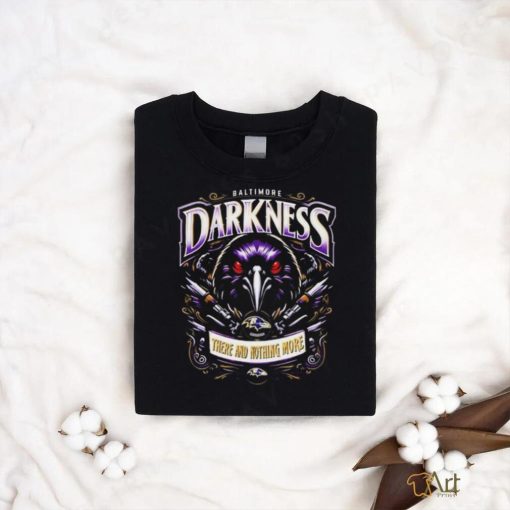 Official Baltimore Ravens Darkness There And Nothing More AFC Championship Shirt