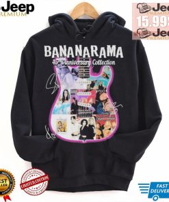 Official Bananarama 45th Anniversary Collection Signatures shirt