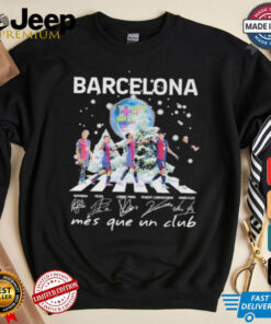 Official Barcelona FC 2024 Christmas Mes Que Un Club T Shirt