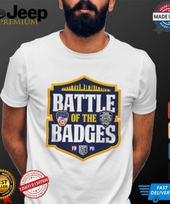 Official Battle of the Badges NYPD and the FDNY 2024 PLL Semifinals at Shuart Stadium Shirt