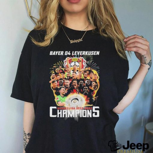 Official Bayer 04 Leverkusen 2024 Bundesliga Champions shirt