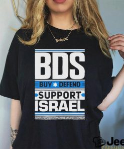 Official Bds Buy Defend Support Israel Shirt