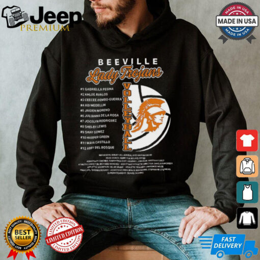 Official Beeville Lady Trojans Volleyball Gabriella Pesina Khloe Avalos Vintgae t shirt