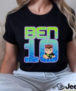 Official Ben 10 Simple Portrait Logo T Shirts