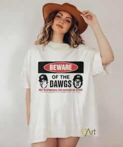 Official Beware Of Bronx Dawgs Not Responsible For Barking or Biting T Shirt