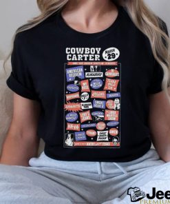 Official Beyonce Cowboy Carter March 29 Shirt