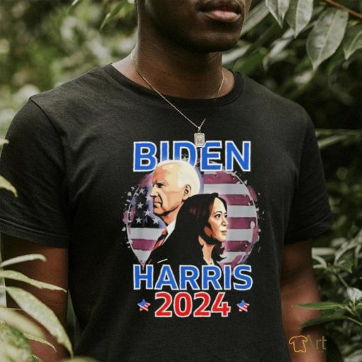 Official Biden And Harris For 2024 Democratics Election Biden Out Harris In Became American President T shirt