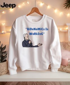 Official Biden BiDeNoMiCs Is WoRkInG T Shirt