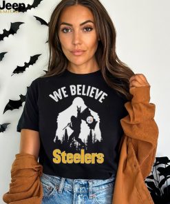 Official Bigfoot With Flag We Believe Pittsburgh Steelers 2024 T shirt