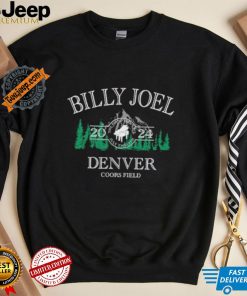 Official Billy Joel 7 12 24 Denver Piano Event Coors Field T Shirt