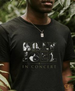 Official Billy Joel Merch Store “In Concert 2024 Admat Itinerary” Shirt